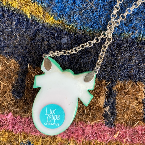 Lux Cups Bunny Necklace - Picture 2 of 4